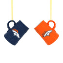 Denver Broncos Ceramic Mini Stein, 3oz, set of 2