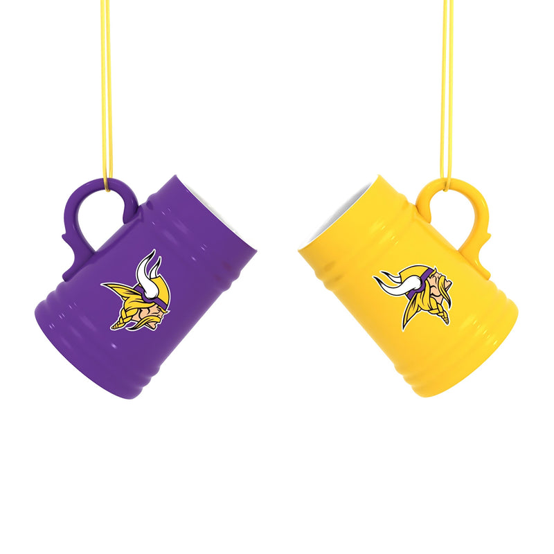 Minnesota Vikings Ceramic Mini Stein, 3oz, set of 2