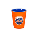 New York Mets 4-Piece Ceramic 2oz. Cup Set