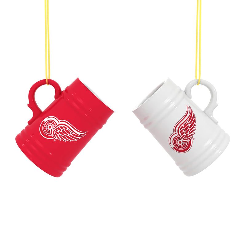 Detroit Red Wings Ceramic Mini Stein, 3oz, set of 2