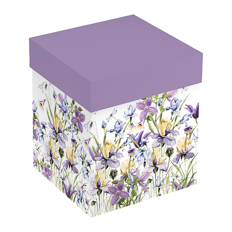 Golden Lilac Stemless Glass, 17oz, Gift Box