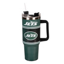 40oz Stainless Steel Canyon Cup w/ Straw, New York Jets