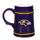 Baltimore Ravens Ceramic Stein Cup, 24oz