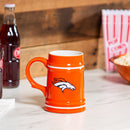 Denver Broncos Ceramic Stein Cup, 24oz