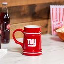 New York Giants Ceramic Stein Cup, 24oz