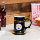 Pittsburgh Steelers Ceramic Stein Cup, 24oz
