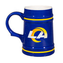 Los Angeles Rams Ceramic Stein Cup, 24oz