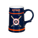 Houston Astros Ceramic Stein Cup, 24oz