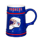 New York Rangers Ceramic Stein Cup, 24oz