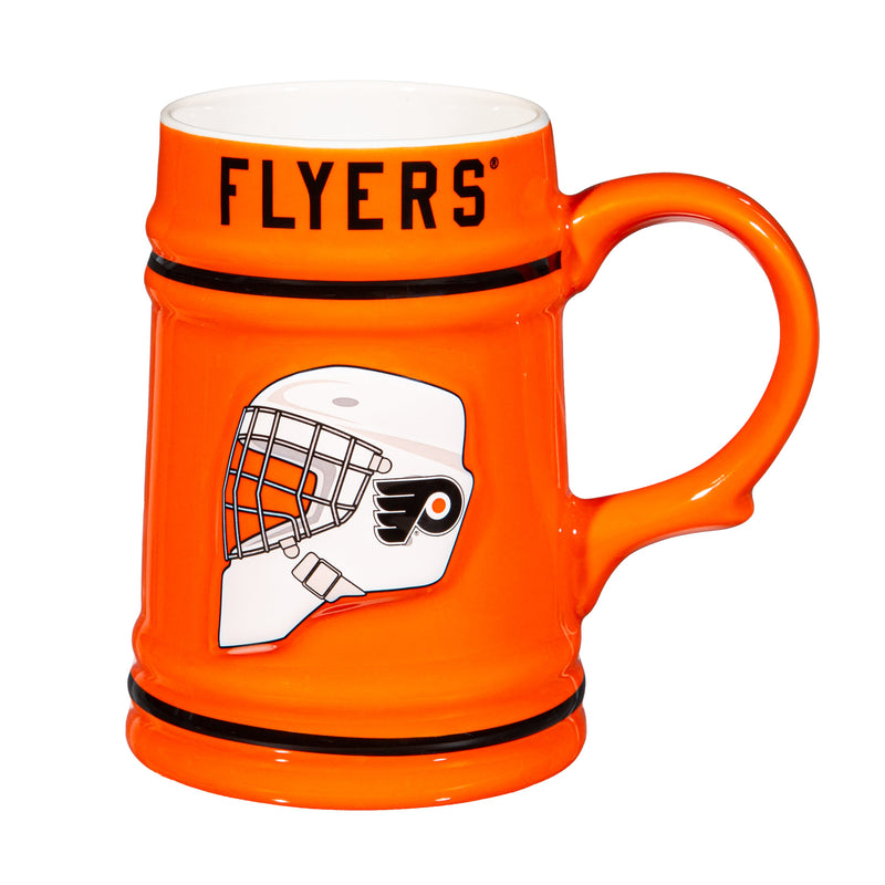 Philadelphia Flyers Ceramic Stein Cup, 24oz