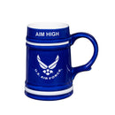 US Air Force Ceramic Stein Cup, 24oz