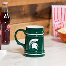 Michigan State University Ceramic Stein Cup, 24oz