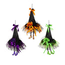 Witch Hat With Legs, 3 Assorted