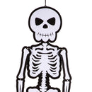 Posable Trick or Treat Halloween Skeleton Hanging Décor