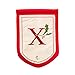 Flag,Applique,Gar,Holiday Monogram X