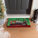 North Pole Express Embossed Mat