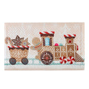 Gingerbread Train Embossed Mat