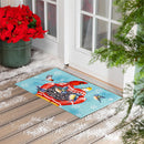 Welcome Bird Friends Embossed Mat