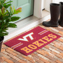 Embossed Mat, Cross Hatch, Virginia Tech