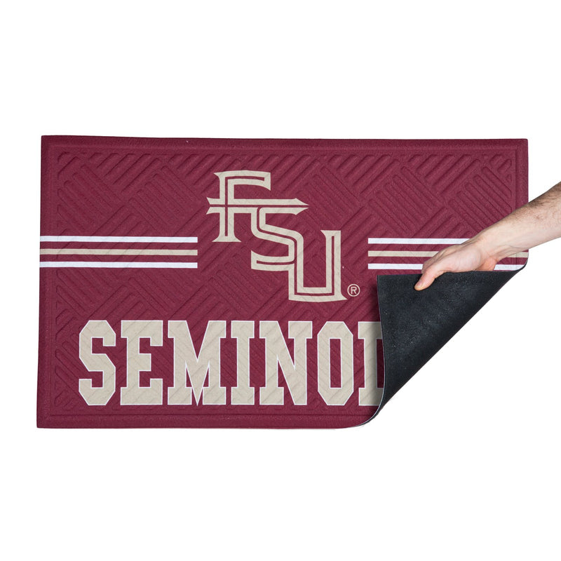 Embossed Mat, Cross Hatch, Florida State University