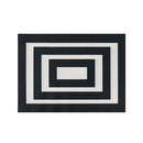 Black and White Frame Layering Mat