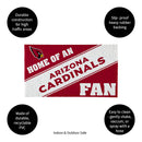 Arizona Cardinals, PVC Mat COLOR, Home of a Fan