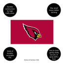 Full Color PVC Mat, 16" x 28", Arizona Cardinals