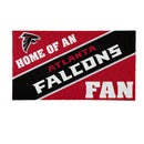Atlanta Falcons, PVC Mat COLOR, Home of a Fan