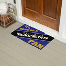 Baltimore Ravens, PVC Mat COLOR, Home of a Fan