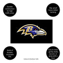 Full Color PVC Mat, 16" x 28", Baltimore Ravens