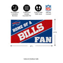 Buffalo Bills, PVC Mat COLOR, Home of a Fan