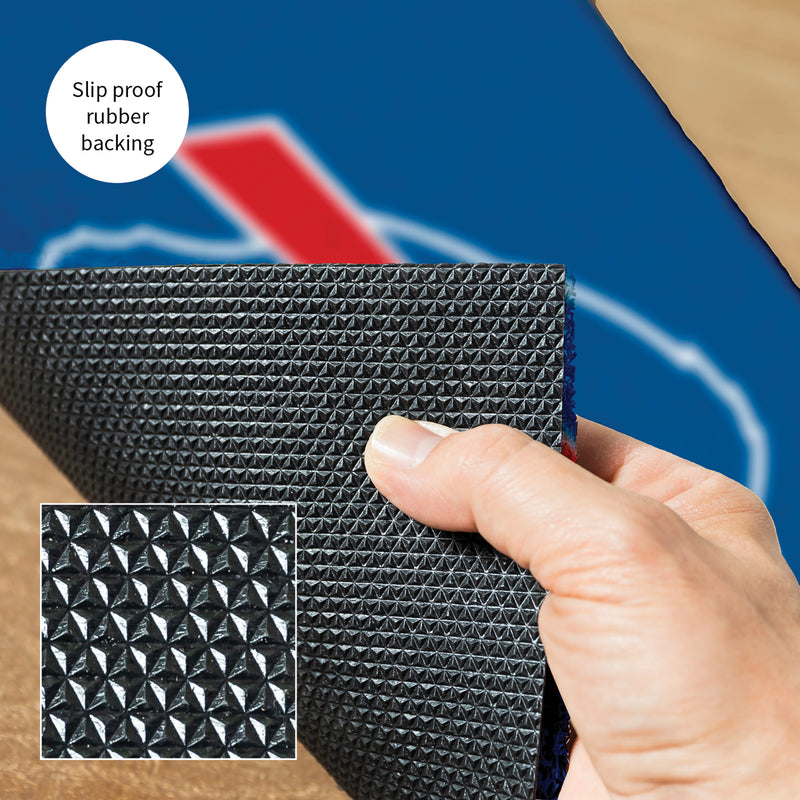 Full Color PVC Mat, 16" x 28", Buffalo Bills