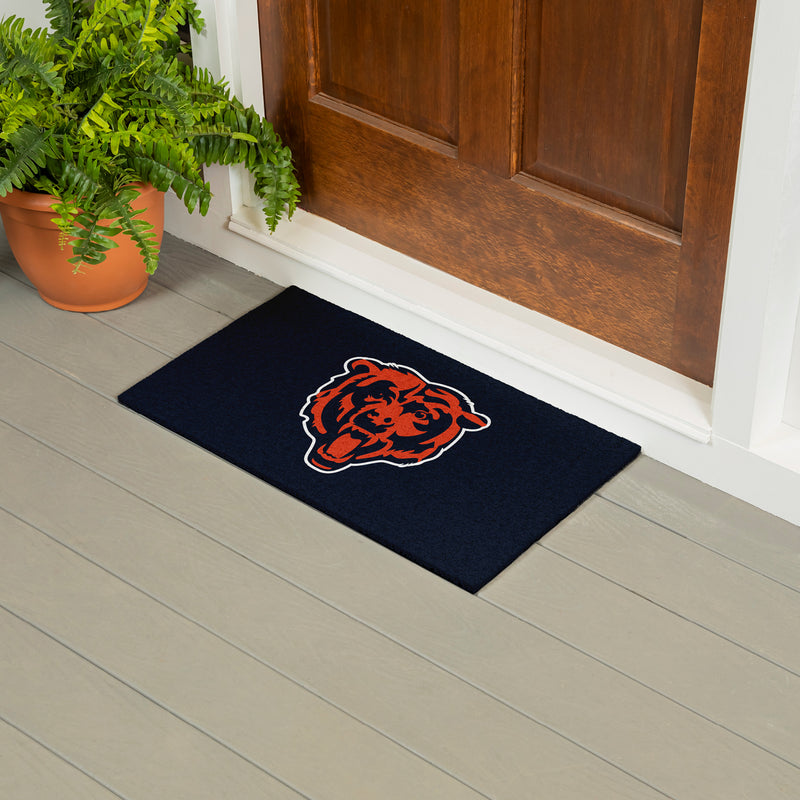 Full Color PVC Mat, 16" x 28", Chicago Bears