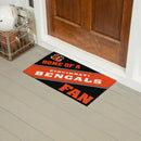 Cincinnati Bengals, PVC Mat COLOR, Home of a Fan