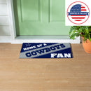 Dallas Cowboys, PVC Mat COLOR, Home of a Fan