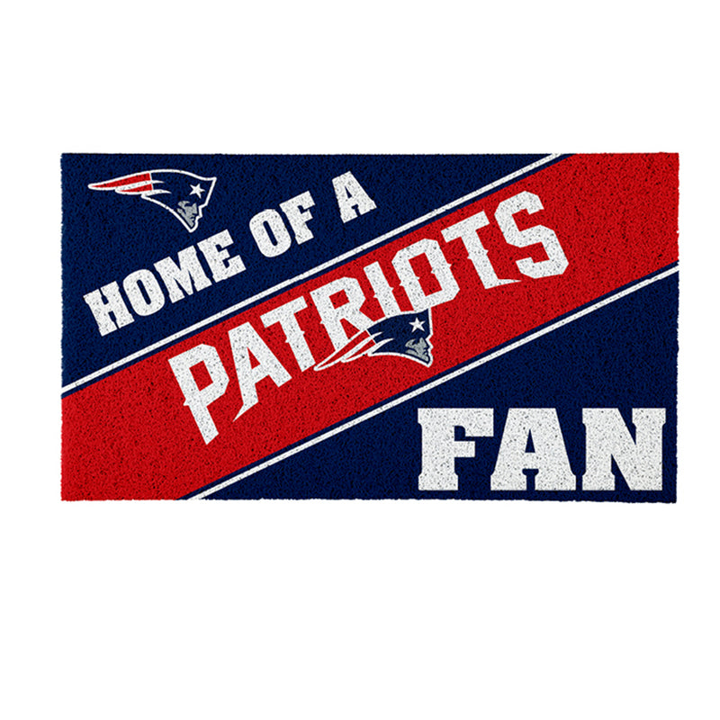 New England Patriots, PVC Mat COLOR, Home of a Fan