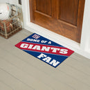 New York Giants, PVC Mat COLOR, Home of a Fan