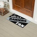 Oakland Raiders, PVC Mat COLOR, Home of a Fan