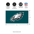 Full Color PVC Mat, 16" x 28", Philadelphia Eagles