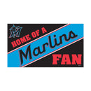 Miami Marlins PVC Mat COLOR Home of a Fan