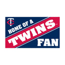 Minnesota Twins PVC Mat COLOR Home of a Fan