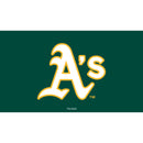 Oakland A's Full Color PVC Mat 16" x 28"