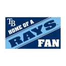 Tampa Bay Rays PVC Mat COLOR Home of a Fan
