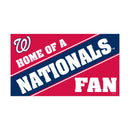 Washington Nationals PVC Mat COLOR Home of a Fan