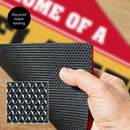 Calgary Flames, PVC Mat COLOR, Home of a Fan