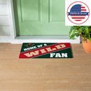 Minnesota Wild, PVC Mat COLOR, Home of a Fan