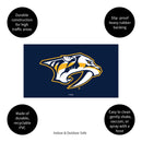 Full Color PVC Mat, 16" x 28", Nashville Predators