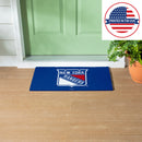 Full Color PVC Mat, 16" x 28", New York Rangers