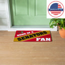 Ottawa Senators, PVC Mat COLOR, Home of a Fan