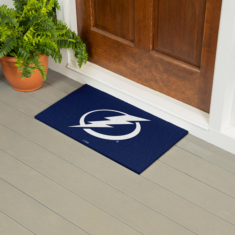 Full Color PVC Mat, 16" x 28", Tampa Bay Lightning